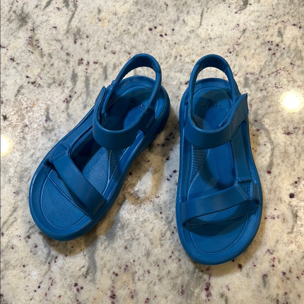 Blue Sandals